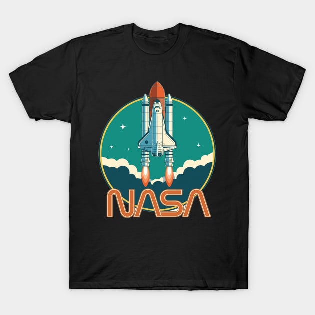 nasa retro T-Shirt by gibsonmolly